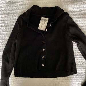 Brandy Melville cropped long sleeve
